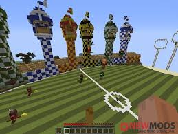 Harry potter mod 1.12.2/1.12 brings the magical universe of the harry potter series to minecraft. Minecraft Quidditch Game Map New Pc Game Modding