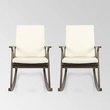 Sturdy hardwood runners provide smooth, quiet motion. Off White Porch Rocking Chairs Target