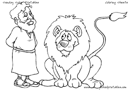 The next day, everyone was amazed as god protected daniel from the lions. Daniel In The Lion Den Coloring Pages Coloring Home