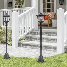 Greluna outdoor solar powered lamp post lights for lawn, pathway & driveway. Outdoor Solar Post Lights You Ll Love In 2021 Visualhunt