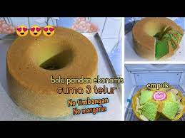 Selai memiliki tekstur yang begitu empuk. Resep Bolu Pandan Ekonomis Takaran Gelas Youtube
