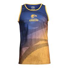 If you're looking for the latest and most popular in officially licensed and endorsed west coast eagles afl merchandise then you're in the right place. West Coast Eagles Adult Training Singlet S20