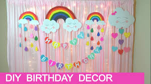 Check spelling or type a new query. Simple Birthday Decoration Ideas At Home Diy Rain Of Love Decoration Diy Clouds For Backdrop Youtube