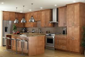 Pecan Shaker Ready To Assemble Kitchen Cabinets Birch Kitchen Cabinets Assembled Kitchen Cabinets Wood Kitchen Cabinets