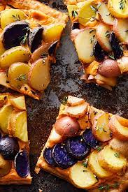 Transfer potato flesh to large bowl. Potato Tart With Goat Cheese And Thyme Recipe Nyt Cooking Thyme Recipes Nyt Cooking Goat Cheese Tart