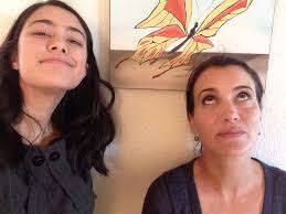 Poster making! We're obsessed with butterflies now… Love All You Have Left