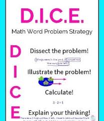 Black And Decker One Step Steam Target D I C E Math Word Problem Strategy Word Problem Strategies Math Word Problems Math Word Problem Strategy