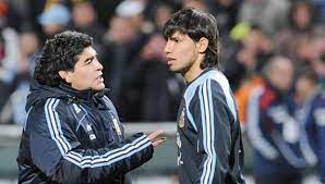 He is an adorable kid and is likely to become great like his father sergio, grandfather diego maradona and godfather messi. Diego Maradona Interview I D Rather Aguero Was Back In Madrid Than At Manchester City Sport360 News