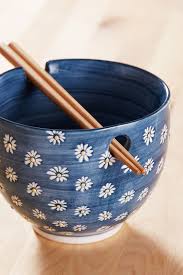 Noodle Bowl Chopsticks Set Pottery Painting Designs Pottery