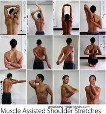 Shoulder Stretches Tricep Stretch Face Yoga Yoga Poses