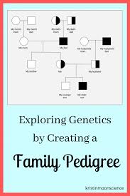 The easiest way to draw a family tree is start with a family tree template. Exploring Genetics By Creating A Family Pedigree Kristin Moon Science