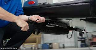 Highest first by product name: Basecamp Using Stabilizer Jacks Airstream