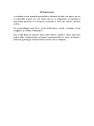 Este medicamento no sirve para tratar una infección. Codeina Opio Diarrea