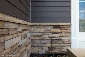 Plum Creek Versetta Stone Siding With Rich Espresso James