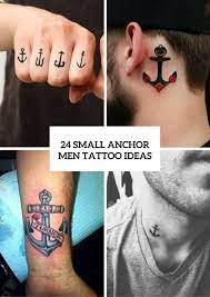 The meaning of anchor tattoos today, is far from the symbolic representation that was made of this icon of the seas. 24 Small Anchor Tattoo Ideas For Men Styleoholic