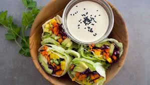 Vegetarische Sommerrollen Knackig Und Frisch Paleo360 De Rezept Vegetarisch Sommerrollen Rezepte