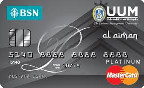 Highly recommended for users with multiple loans and new car buyers! Bsn Uum Platinum Mastercard Credit Card I By Bank Simpanan Nasional