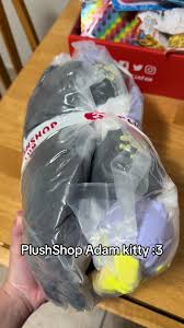 HES SO CUTE OH MY GODDDD 😭 #hazbinhotel #adamhazbinhotel #hazbinhoteladam  #plushshop #plushshopmeows #kitty #fyp #fypシ゚viral