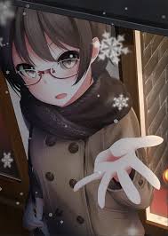 Sakura is an energetic, magical anime girl with brown hair who is often seen to be naïve and clumsy. Short Hair Brunette Anime Anime Girls Glasses Meganekko Snow Brown Eyes Hd Wallpapers Desktop And Mobile Images Photos