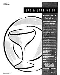 Kitchenaid dishwasher kdfe104hps owners manual pdf. Bedienungsanleitung Kitchenaid Sculptura Kuds24sebs1 76 Seiten