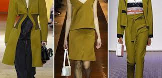 Yağ yeşili hangi renkler i̇le kombinlenir ? 2016 Ilkbahar Yaz Moda Renkleri