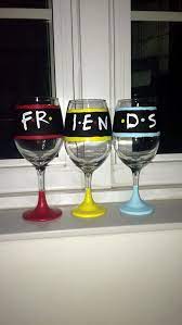 40 Artistic Wine Glass Painting Ideas Bored Art Painted Wine Glass Wine Glass Designs Hand Painted Wine Glasses