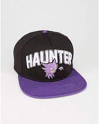 3d Embroidered Haunter Pokemon Snapback Hat Spencer 39 S Snapback Hats Hats Snapback