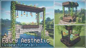 How to make a fairy garden in minecraft. Minecraft Fairy Aesthetic Builds Fairytail Cottagecore Fairycore Fairy Tale Kelpie The Fox Youtube