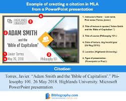 We did not find results for: How To Cite A Powerpoint Presentation In Mla Bibliography Com