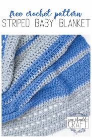 Double laced edge baby blanket. Striped Baby Blanket Free Crochet Pattern You Should Craft Double Crochet Baby Blanket Striped Baby Blanket Free Crochet Pattern