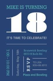 Eighteenth 18th Birthday Party Ideas For Guys 18th Birthday Invitations For Boys Google Search