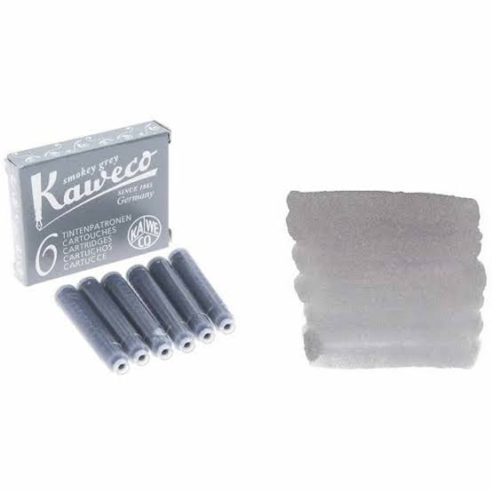 Kaweco Ink Cartridge Smoky Grey (6 Pcs) 10000997