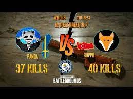 Panda Vs Ruppo Highlights Who Is The Best In Deathmatch Pubg Mobile Youtube Panda Halloween Wreath Good Things