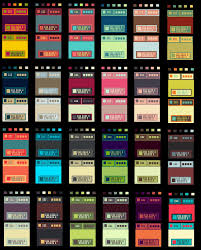 Rpg Menu Dialog Color Palette Challenge Palette Art Pixel Art Design