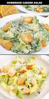 Simple Homemade Caesar Salad Video In 2020 Lettuce Salad Recipes Lettuce Recipes Caesar Salad Recipe