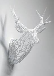 Download files and build them. 3 D Printed Stag Sculpture 3d Printing 3d Prints 3d Drucker