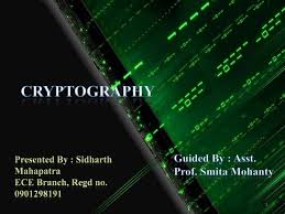 Cryptography lecture notes by sukla banerjee, asst. Cryptography