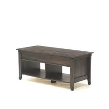 Pine solids, metal, casters hardware: Carson Forge Lift Top Coffee Table 420421 Sauder Sauder Woodworking