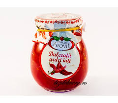 Aici gasiti reteta ardeilor iuti opariti. Arovit Dulceata Ardei Iuti 290g