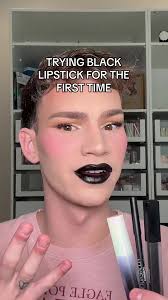 Dakota Alexandra Black Lipstick