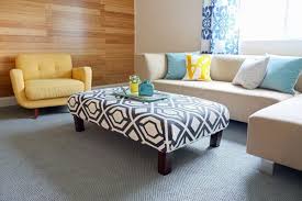 The neutral colors and the sturdy construction make this upholstered coffee table adaptable to multiple living room styles. Create Beautiful Diy Ottomans In 15 Easy Ways Home Design Lover