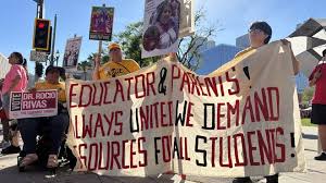 Los Angeles school district could close all its schools Tuesday. Why?