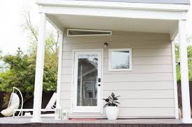 Click this pin to see photos. See This Custom Designed 264 Square Foot Backyard Guest House Apartment Therapy