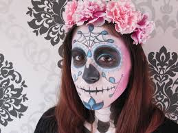 The best tutorials, all in once place. Romantic Sugar Skull Makeup Tutorial The Day Of The Dead Dia De Los Muertos How To Create A Face Painting Beauty On Cut Out Keep
