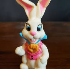 Vintage 1967 Mattel Alice in Wonderldle Ldle Kiddles Kaninchen Japan