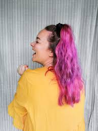 If you're asking whether or not the result will be affected by having pink in your hair before, that is a different question. Schwarzkopf Live Colour It S Fun To Change Up Your Look Just Look At Erica Rocking Ultra Brights Raspberry Rebel Purple Punk Let Us Know In The Comments What Colour