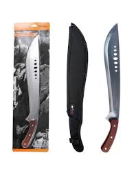 Machette Olympia Stainless Bois Avec Etui Surplus D Armee General