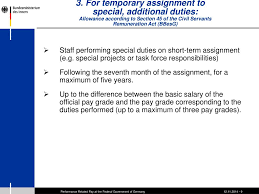 Factors influencing the likelihood of debt. Ppt Performance Related Pay At The Federal Government Of Germany Powerpoint Presentation Id 6523222