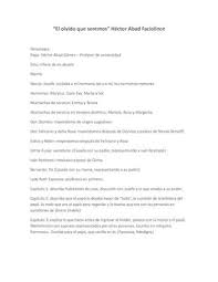 El olvido que seremos, (seix barral, españa, 2017), ¿cómo no se me había ocurrido antes acercarme a su lectura? Calameo El Olvido Que Seremos