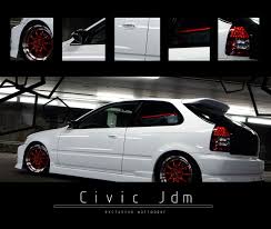 Black And White Hatchback White Red And Black The Colors Of My Life I Really Like Those Tail Lights Also Civic Hatchback Honda Civic Hatchback Honda Vtec